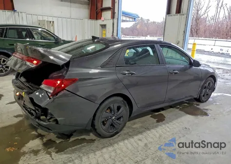 2021 Hyundai Elantra Sel from USA, damaged, VIN 5NPLS4AG6MH040683